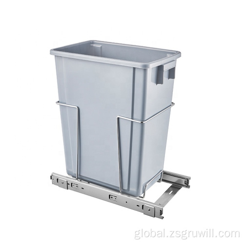 Kitchen Pull Out Waste Bin Wholesale Soft Close Sliding Pull Out KitchenTrash Bin Factory